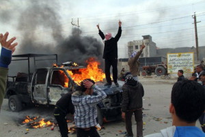 Insurgents in Fallujah (Photo by Getty Images)