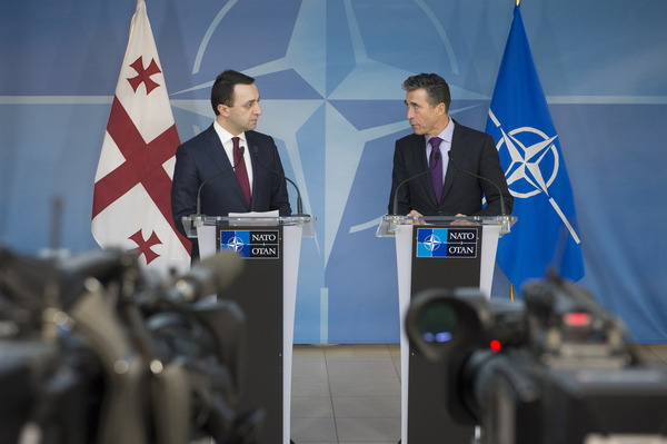 The Prime Minister of Georgia visits NATO