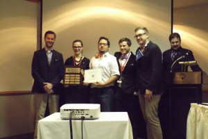 Students representing Germany took home the Best Delegation Award