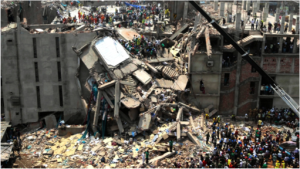 collapsed rana plaza factory