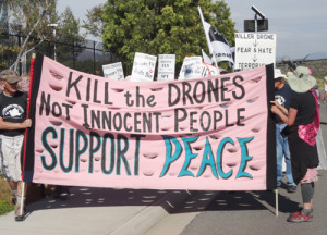 drones protest