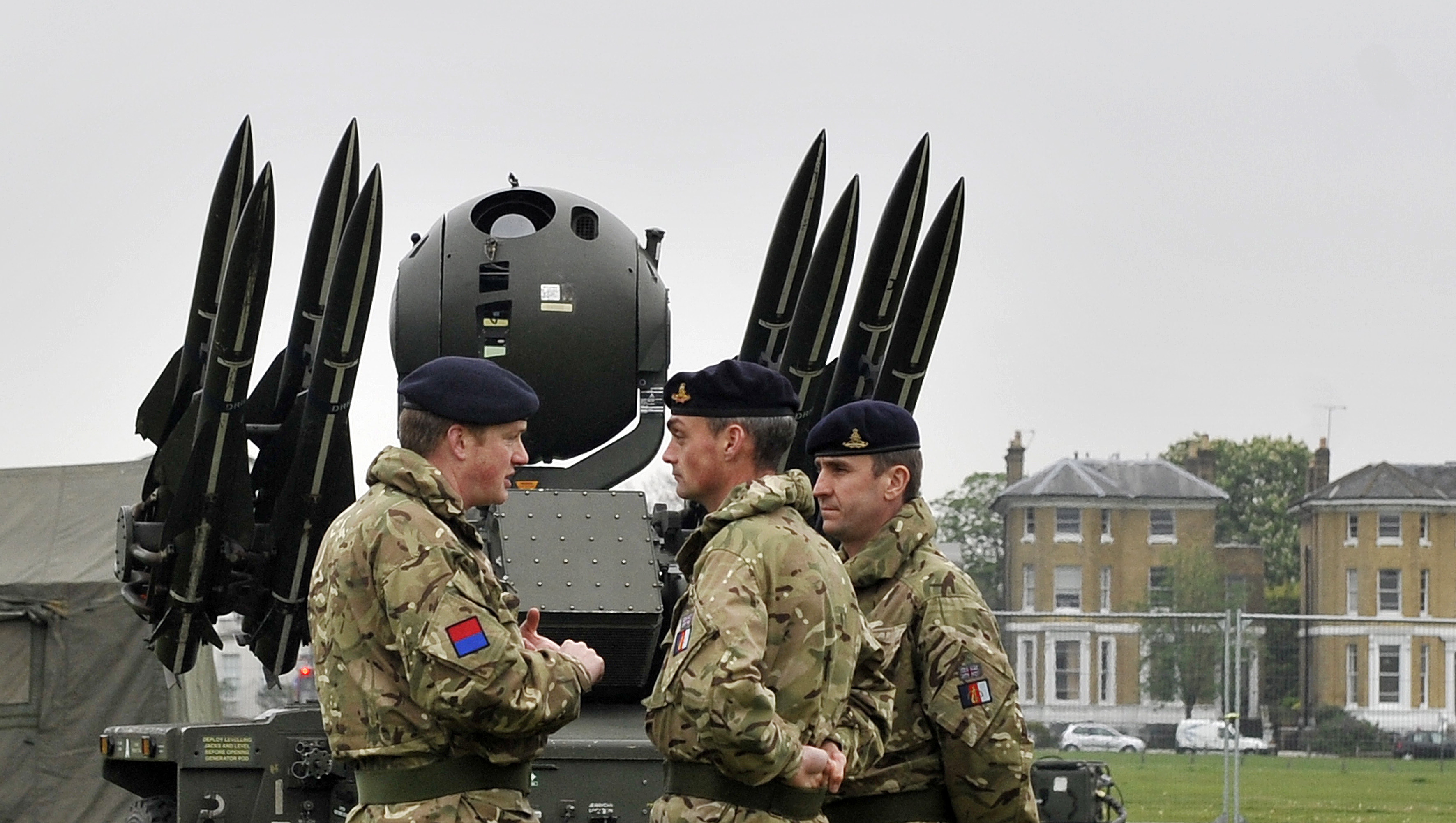 Surface to Air Missiles Deployed In London to secure Olympics