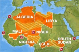 African Drone Bases