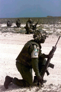 Nigerian troops in Somalia