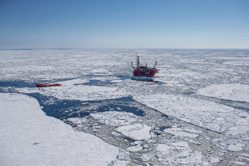 Arctic Oil Platform