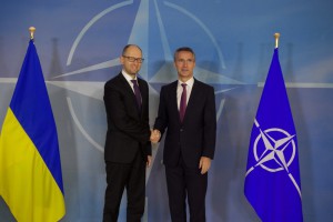 The Prime Minister of Ukraine visits NATO