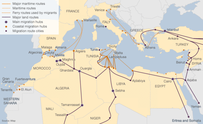 migrant map