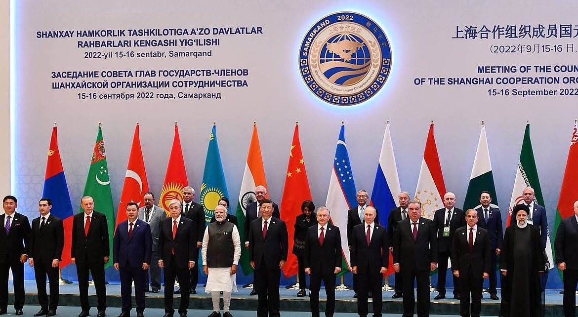 Shanghai Cooperation Organization Summit, Samarkand, Uzbekistan, September 16, 2022